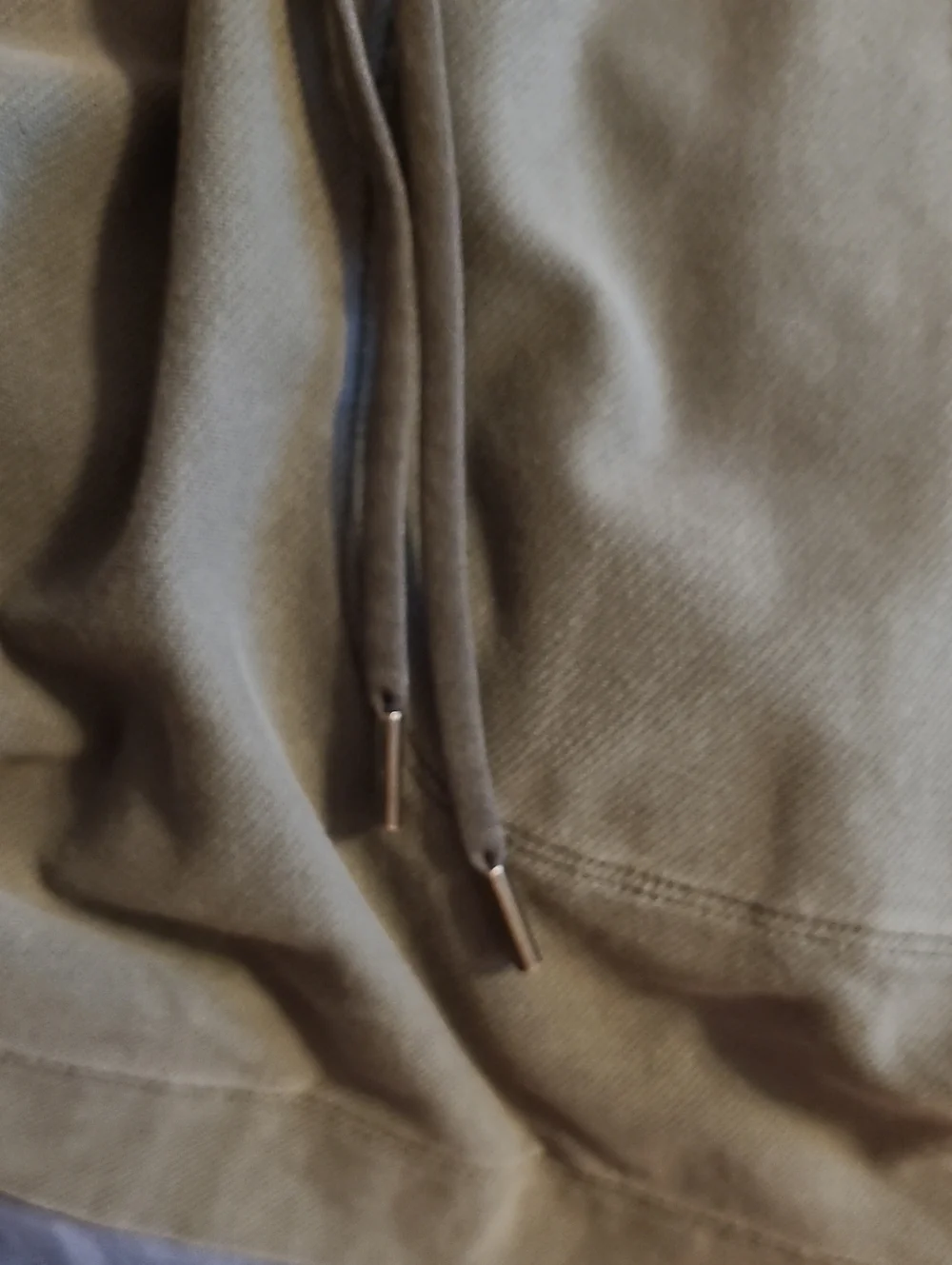 Casual Drawstring Zip-Pocket Skirt - Gray